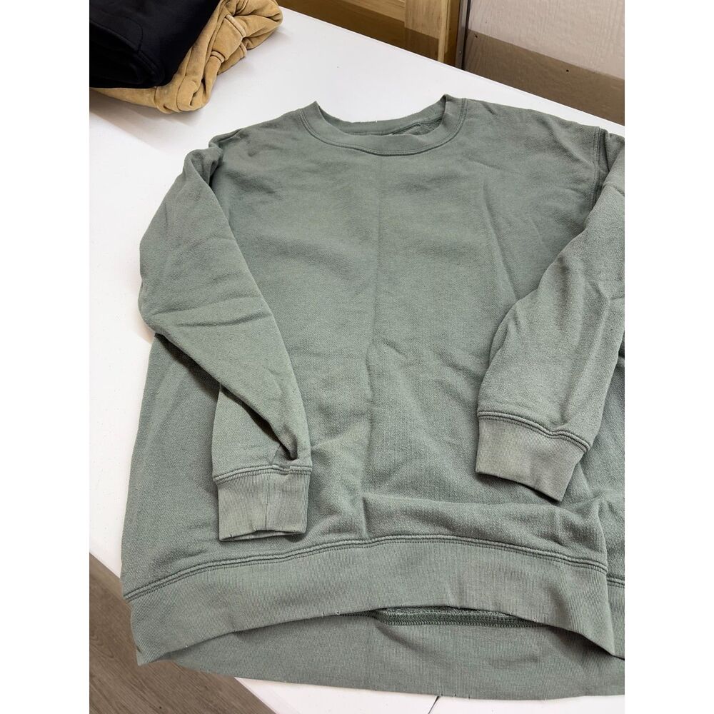 Women's Aerie Green/Gray Sweatshirt size Small